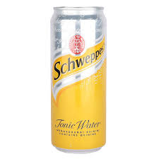 schweppes tonic water can