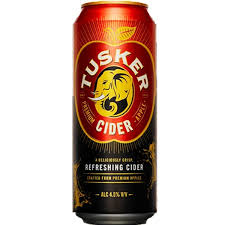 Tusker Cider Can 500ml